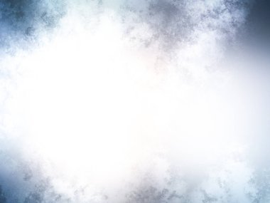 Yılbaşı ve yeni yıl için kar ve mavi arkaplanı olan soyut beyaz bulut.