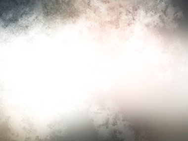 soyut gri beyaz renkli bulutlar ve beyaz arkaplanda ışık