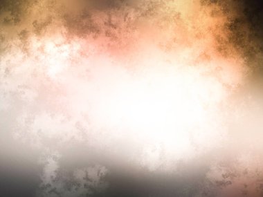 Bulutlar ve sis ile soyut arkaplan