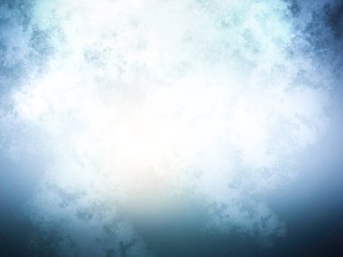 Beyaz bulutlu soyut mavi gökyüzü