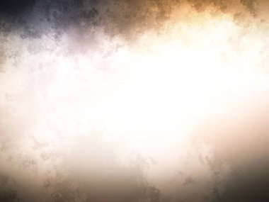 Bulutlu ve güneşli gökyüzünün arka planı