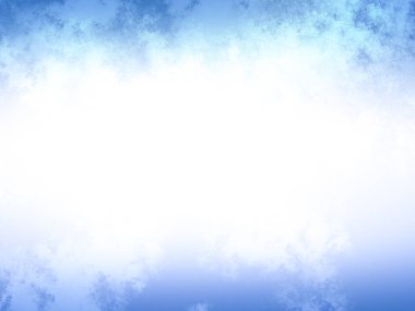 Beyaz bulutlu mavi gökyüzü.