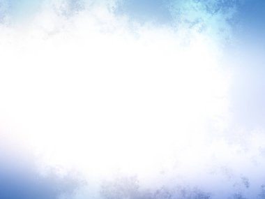 Mavi gökyüzü arka planında mavi beyaz bulutlar