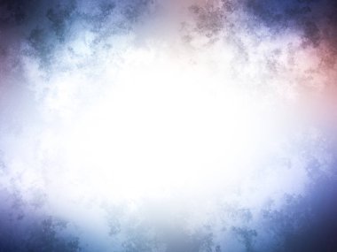 Arka planda bulutlar olan mavi gökyüzü