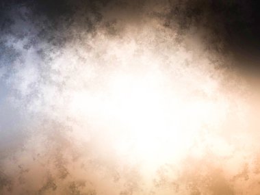 Işık ışınlarıyla bulutlu gökyüzü arkaplanı. soyut arkaplan