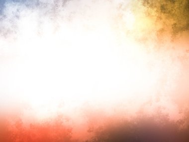 Soyut arkaplan, yumuşak bulutlu renkli gökyüzü