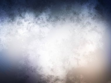 Arka planda bulutlar olan mavi gökyüzü. suluboya resimleme