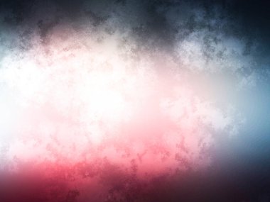 Beyaz, pembe bulutlu mavi gökyüzü arkaplanı. vektör.