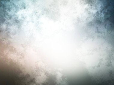 Mavi gökyüzü ve bulutlu soyut arkaplan