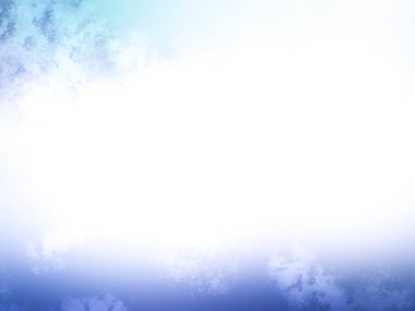 Beyaz bulutlar ve ışık ile soyut arkaplan