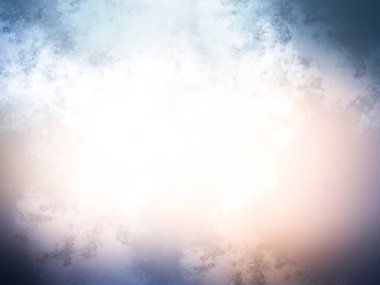 Yumuşak ışık ile soyut beyaz ve mavi arkaplan