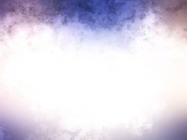 Mavi ve beyaz duman ve sis ile soyut arkaplan