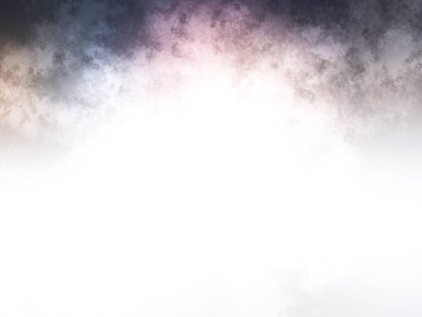 duman bulutu beyaz dumanla gökyüzünün arka planında