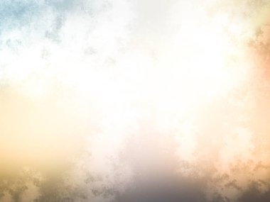 Yumuşak ve renkli arkaplanı olan gökyüzü.