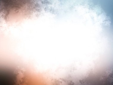 Soyut gökyüzü ve bulutlar, sanat tabloları, 3 boyutlu görüntüleme