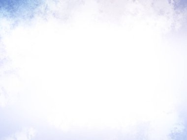 Bulutlu mavi gökyüzü, yumuşak bulutlar arka plan, pastel ton