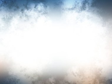 Arka planda bulutlar olan mavi gökyüzü