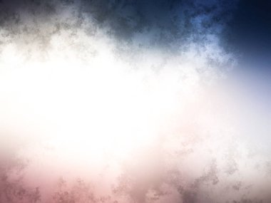 Beyaz bulutlu soyut gökyüzü. suluboya