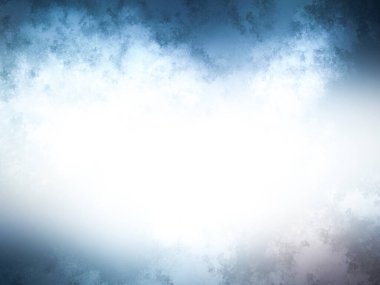 Metin için alanı olan soyut mavi arkaplan