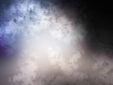 Beyaz arkaplanda soyut renkli suluboya. Dijital resim.