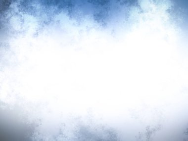 Mavi kış arka planında kar taneleri var. Soyut kış geçmişi. vektör illüstrasyonu.