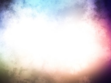 yaratıcı sanat için alanı olan sanatsal renkli soyut şablon arkaplanı