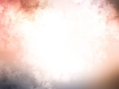 Beyaz arkaplanda soyut renkli suluboya. Dijital resim.