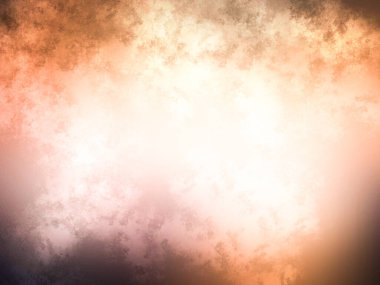 Bulanık kahverengi ve beyaz bulutlu soyut arkaplan