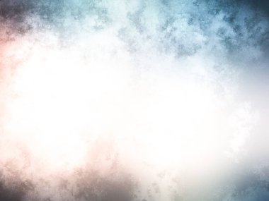 Beyaz bulutlu soyut renkli arkaplan