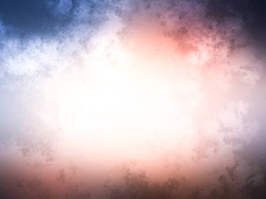 Mavi gökyüzünün arka planında bulutlar