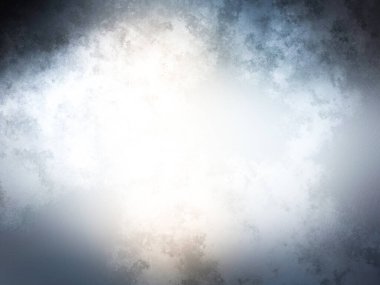 Mavi gökyüzünde beyaz bulutlar