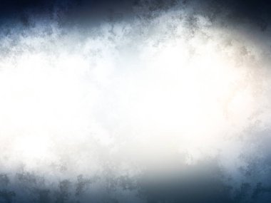 Fırtınada karanlık gökyüzü