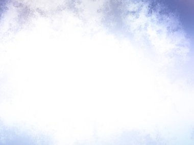 Bulutlu mavi gökyüzü, yumuşak bulutlar, gökteki güneş, beyaz bulutlar