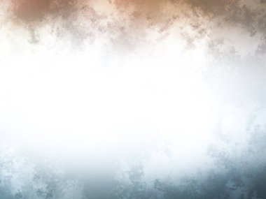 Beyaz arkaplanda soyut renkli suluboya. Dijital resim.