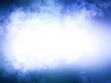 Yıldızlı ve bulutlu mavi arkaplan