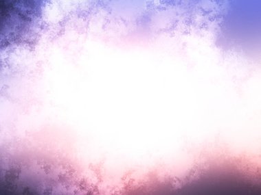 Bulutlu ve güneşli gökyüzü