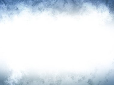 Beyaz bulutlu mavi gökyüzünün beyaz arkaplanı.