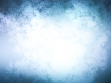 Beyaz bulutlu soyut mavi arkaplan