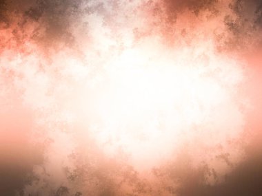 Beyaz bulutlu soyut kırmızı arkaplan