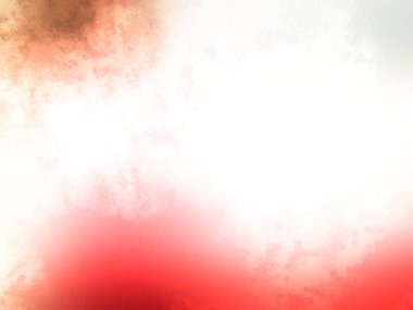 Beyaz arkaplanda soyut renkli suluboya. Dijital resim.