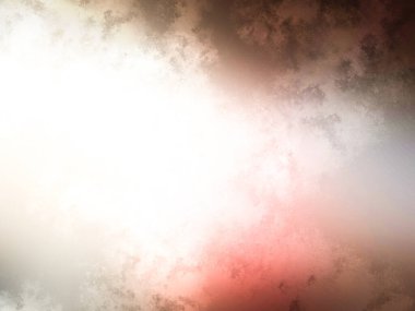 Beyaz arkaplanda soyut renkli suluboya. Dijital resim.