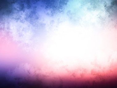 Pembe ve mavi duman ve sis ile soyut arkaplan.