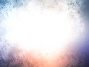 Işık içeren soyut mavi ve beyaz arkaplan.