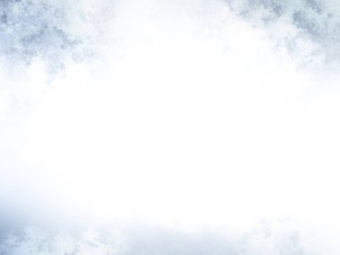 Mavi ışıkta soyut beyaz bulutlar.