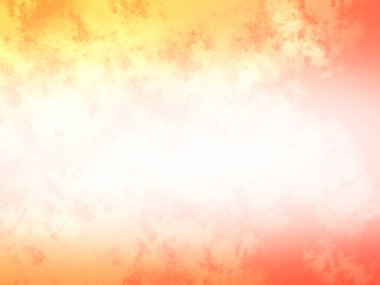 Kırmızı ve sarı renklerde soyut suluboya arkaplan.