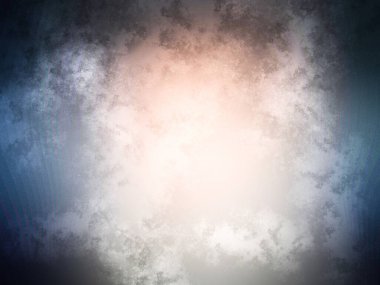 koyu kahverengi ve mavi suluboyanın soyut arkaplanı