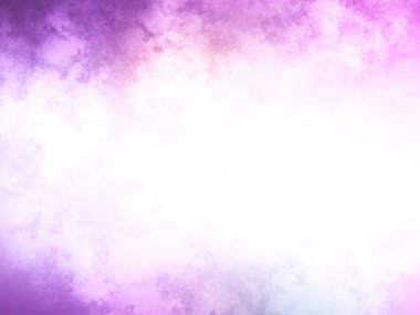 Kopyalama alanı olan renkli mor ve beyaz duman arkaplanı.