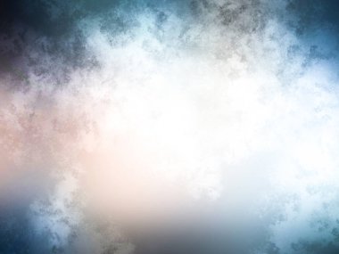 Buharlı koyu mavi gökyüzü