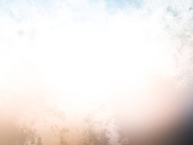 Beyaz arkaplanda soyut renkli suluboya. Dijital resim.