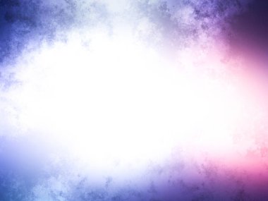 Mavi gökyüzü ve yıldızlı soyut arkaplan